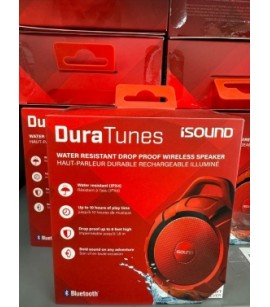 iSound Dura Tunes Water-Resistant Bluetooth Speaker. 2000units. EXW Los Angeles